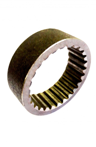 80-1701217 Втулка (сталь) внутр.шлиц, наружн. ф83 L=27,2; КПП вала промежуточного МТЗ РУП